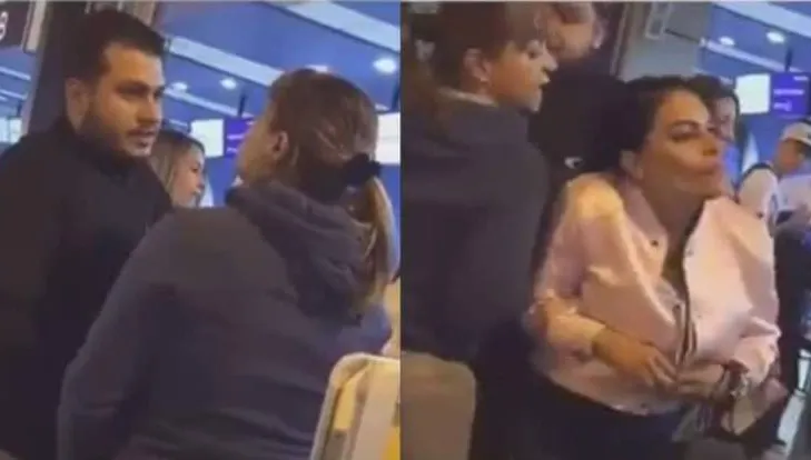 SCANDAL uriaș. Și-a prins soţul pe aeroport, în timp ce voia să plece cu amanta în vacanţă