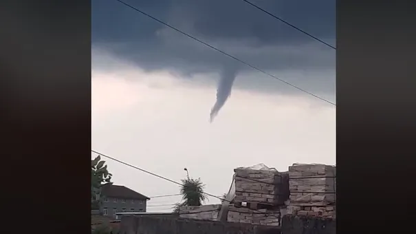 Fenomen rar în România: tornadă deasupra Timişoarei