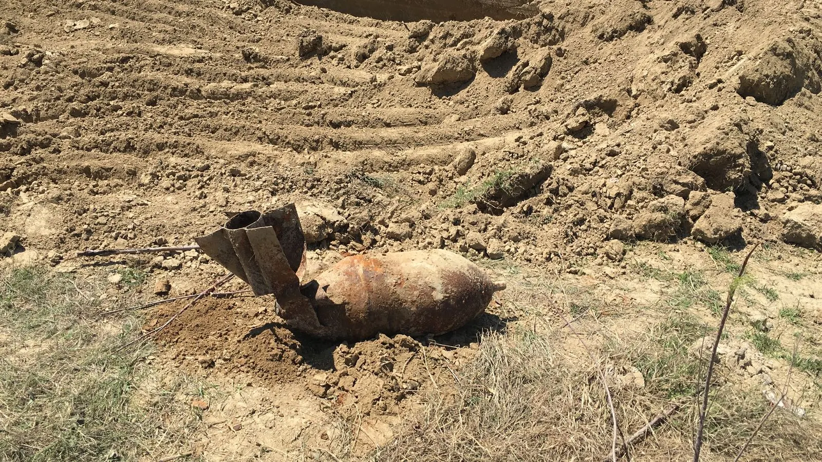 Intervenţie la Tulcea. Bombă de 250 de kilograme. Muniţia va fi distrusă