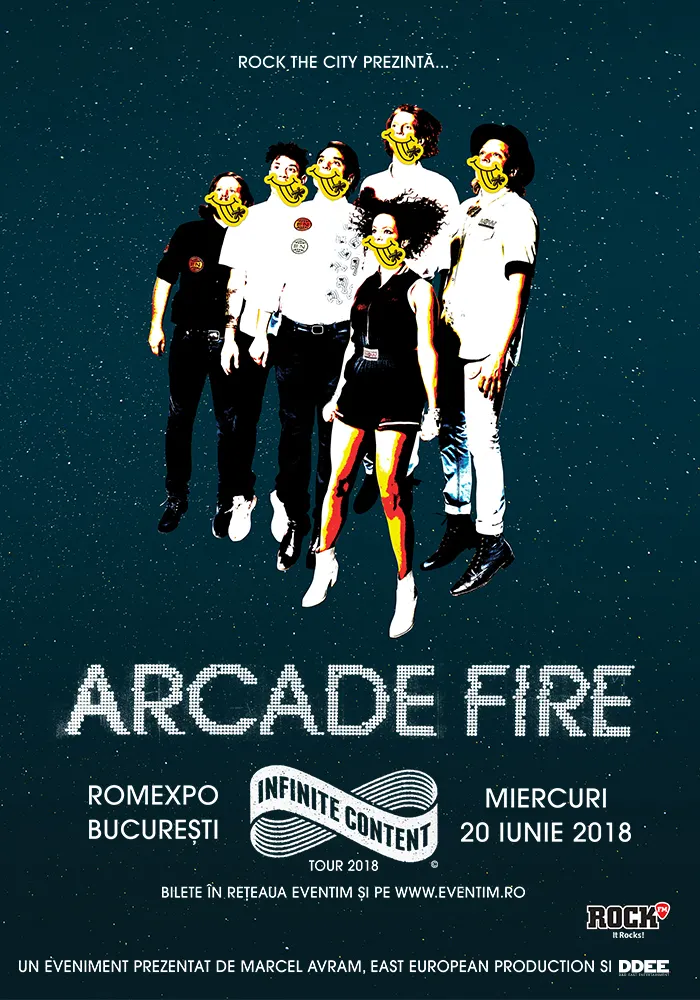 ROCK THE CITY. Arcade Fire: "David Bowie ne-a primit cu graţie şi căldură