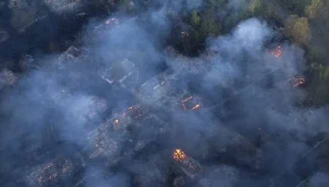 Alertă: Incendiu la Cernobîl, în apropiere de reactorul care a explodat în 1986