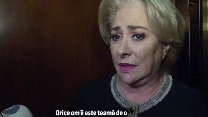 Mesajul premierului Dăncilă înainte de moțiunea de cenzură