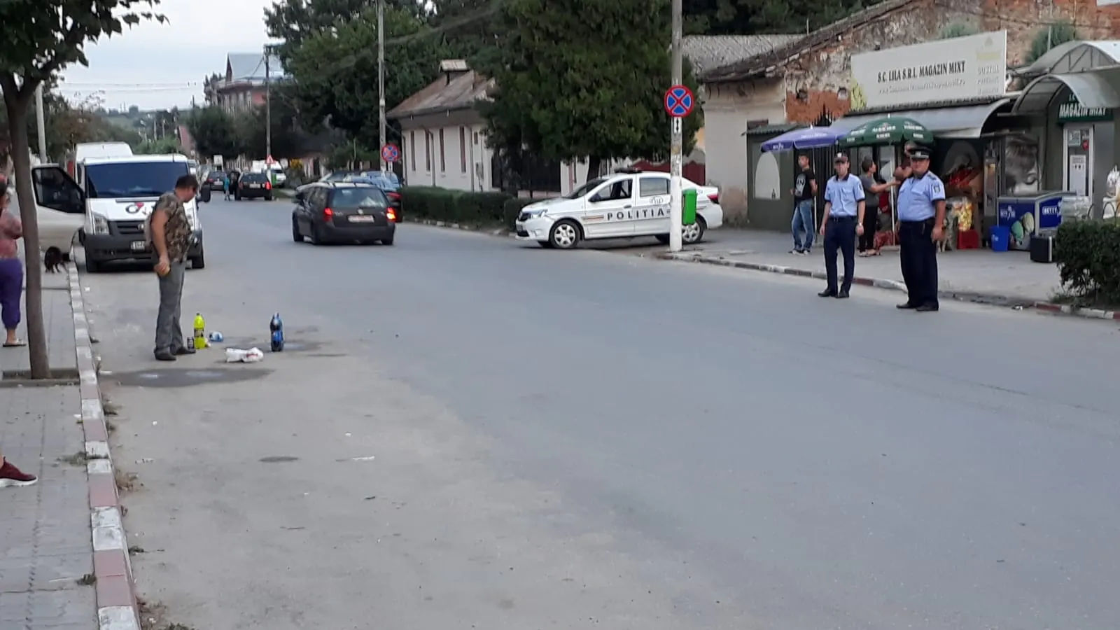 Nepoata interlopului Bercea Mondial, reținută după ce a fugit de la locul accidentului