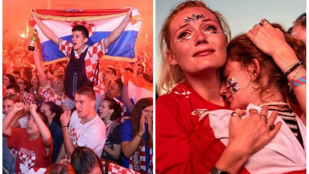Extazul croaților și agonia englezilor după semifinala dramatică de la CM2018. Video emoționant