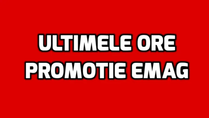 eMAG Saptamana electrocasnicelor se apropie de final! Ultimele mari reduceri