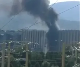Incendiu de proporții la Porțile de Fier. Ce spune Hidroelectrica