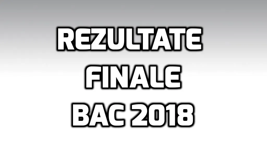 Rezultate finale BAC 2018. Edu.ro are mediile. Lista completa pentru Capitala si toata tara