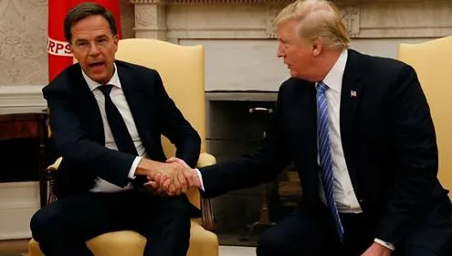 Trump, contrazis la Casa Albă. Premierul Olandei l-a întrerupt cu un cuvânt: ”Nu!”