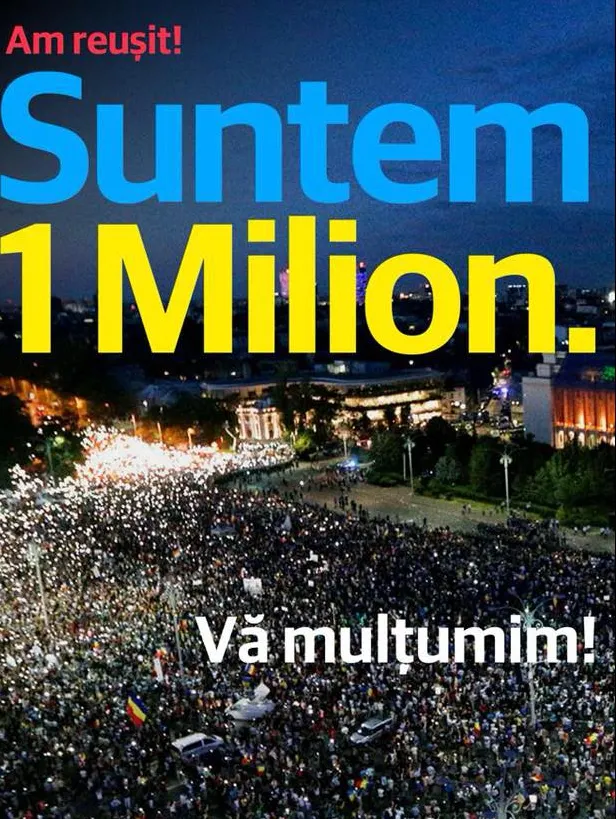 Un milion de semnături pentru "Fără penali în funcţii publice"