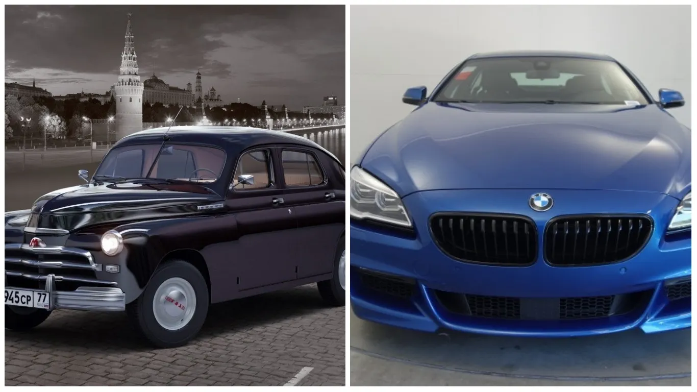 Au amestecat piese dintr-o Pobeda sovietică și un BMW 6-series. A ieșit o mașină de colecție