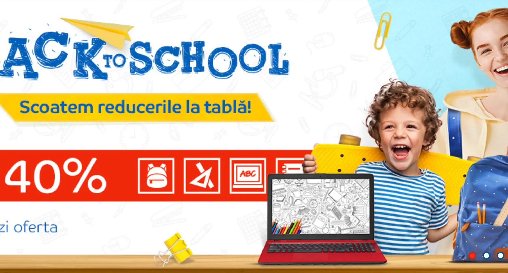 eMAG - Vine scoala, bine-mi pare! Oferte cu reducere de 40%