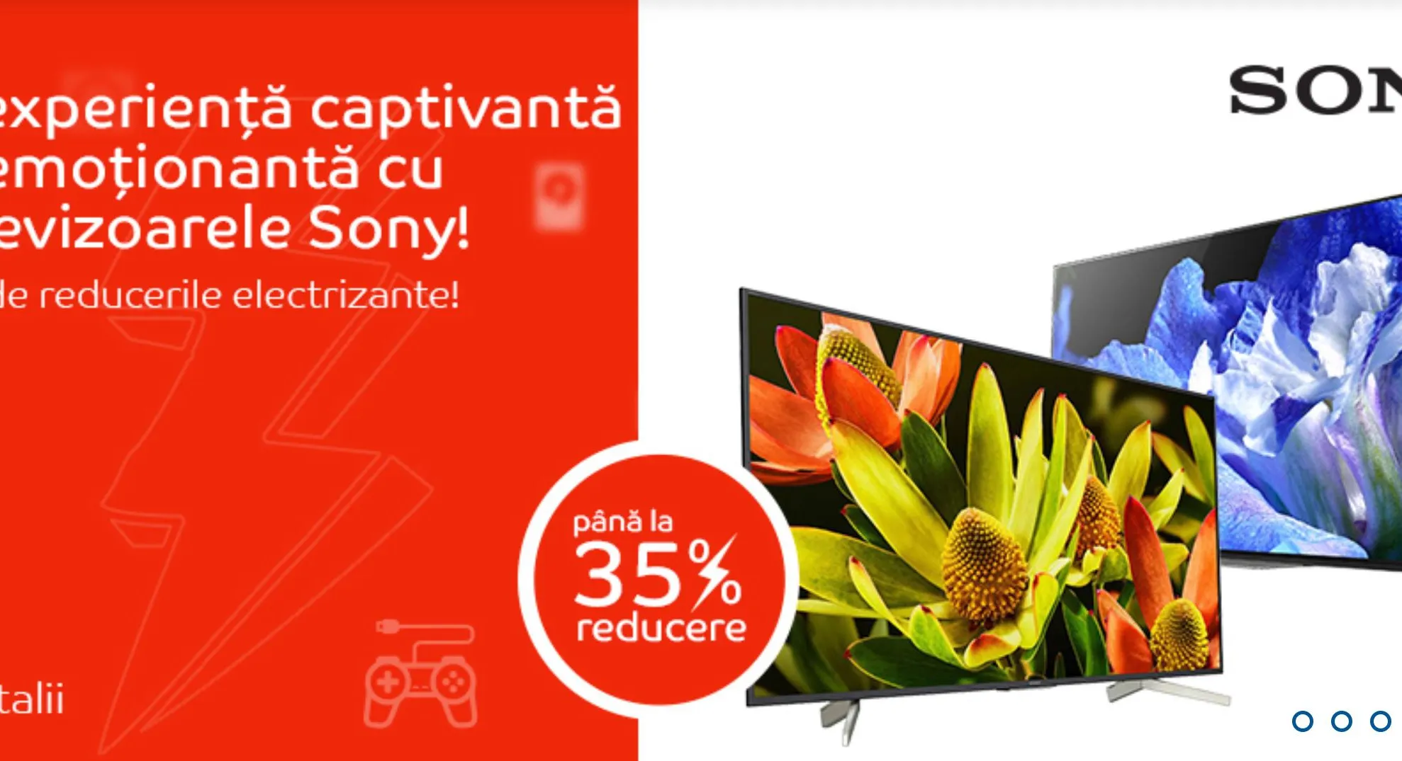 eMAG – Top 7 cele mai vandute televizoare de la Sony. Au reduceri de 35%