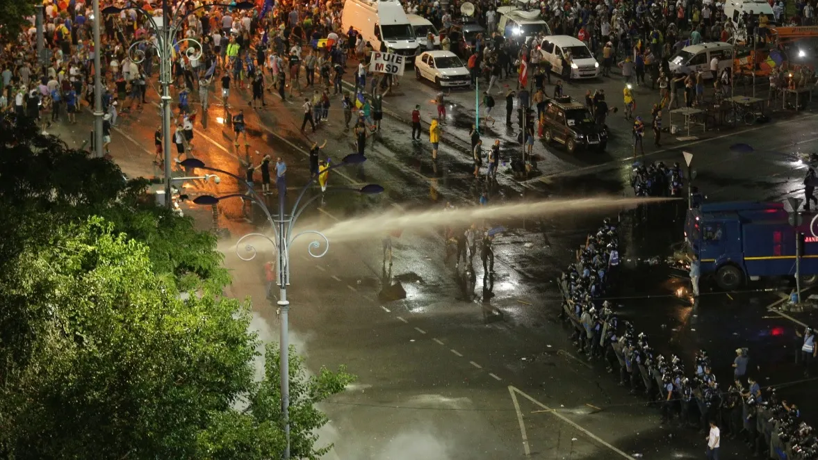 Cele mai dureroase imagini de la protestul Diasporei