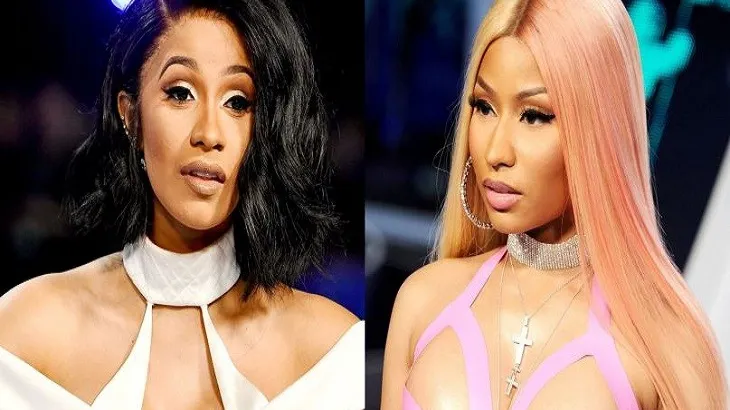 Cardi B și Nicki Minaj, cucuie dintr-o luptă