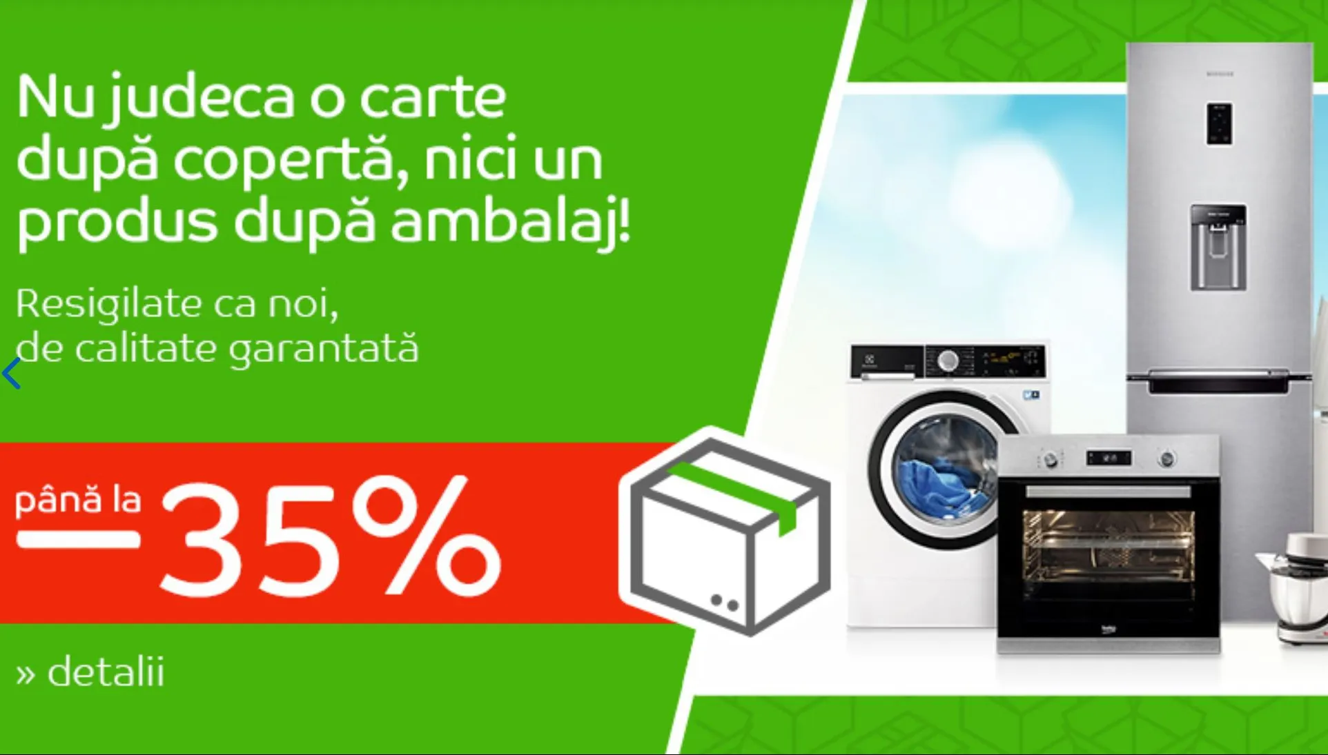 eMAG Resigilate - Nu judeca o carte dupa coperta, nici un produs dupa ambalaj