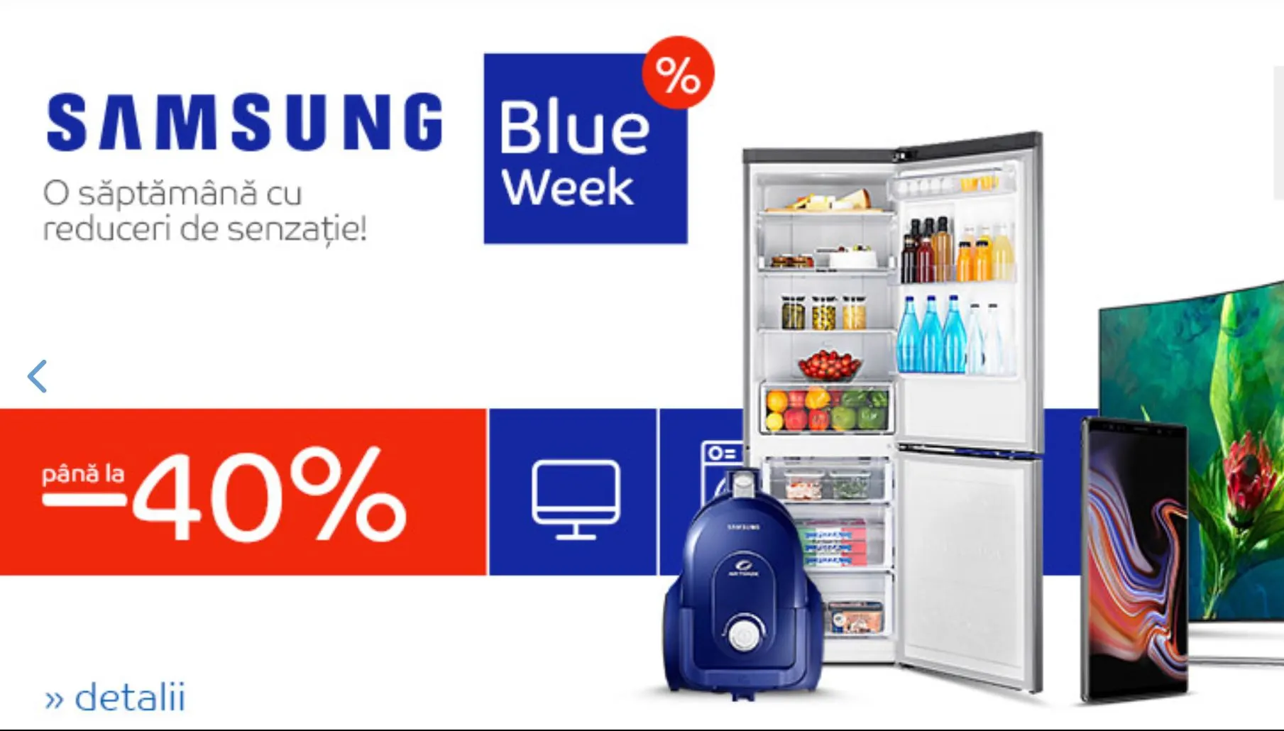 eMAG Samsung Blue Week - Cat costa toate modelele de telefoane mobile