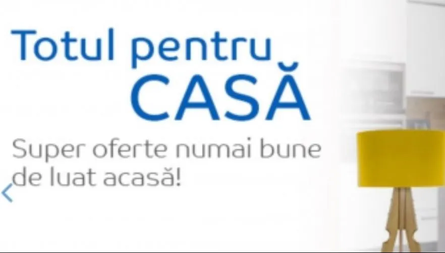 eMAG - Totul pentru casa - Una dintre cele mai importante promotii din aceasta perioada