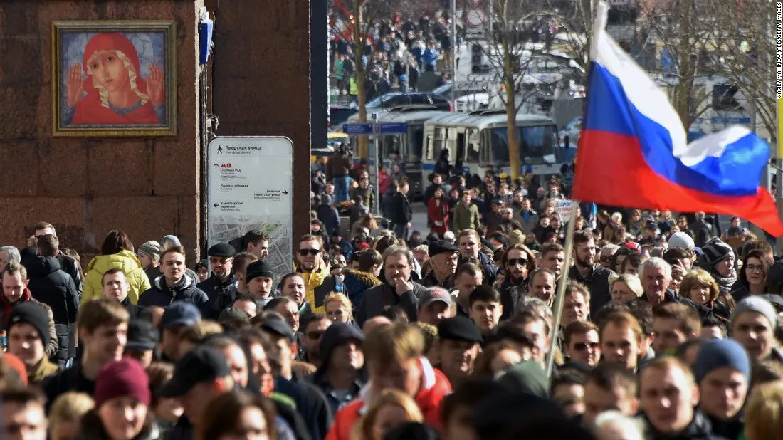 300 de persoane, reţinute în Rusia pentru că protestau împotriva sistemului de pensii