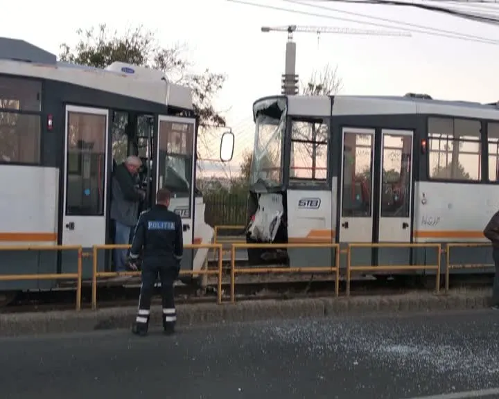 Accident pe linia tramvaiului 41