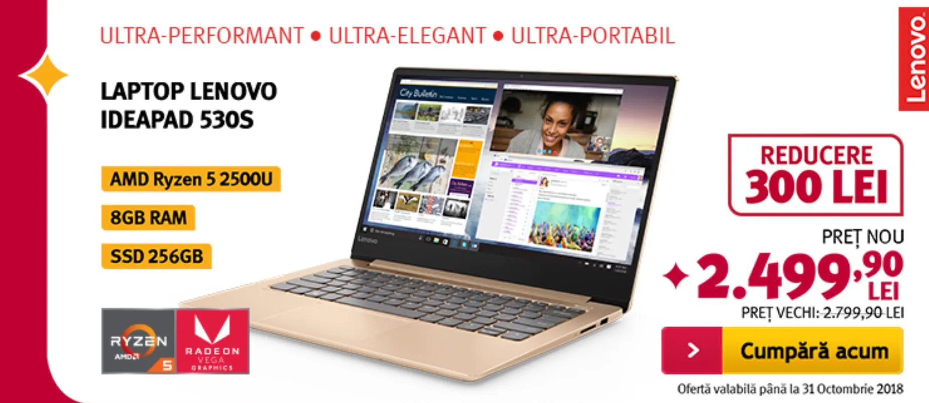 Altex - Oferte excelente la laptopurile Lenovo