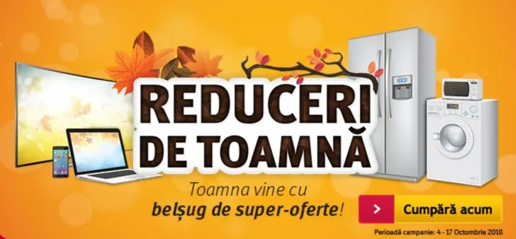 Altex face anuntul: au mai ramas doar cateva ore din promotia de toamna