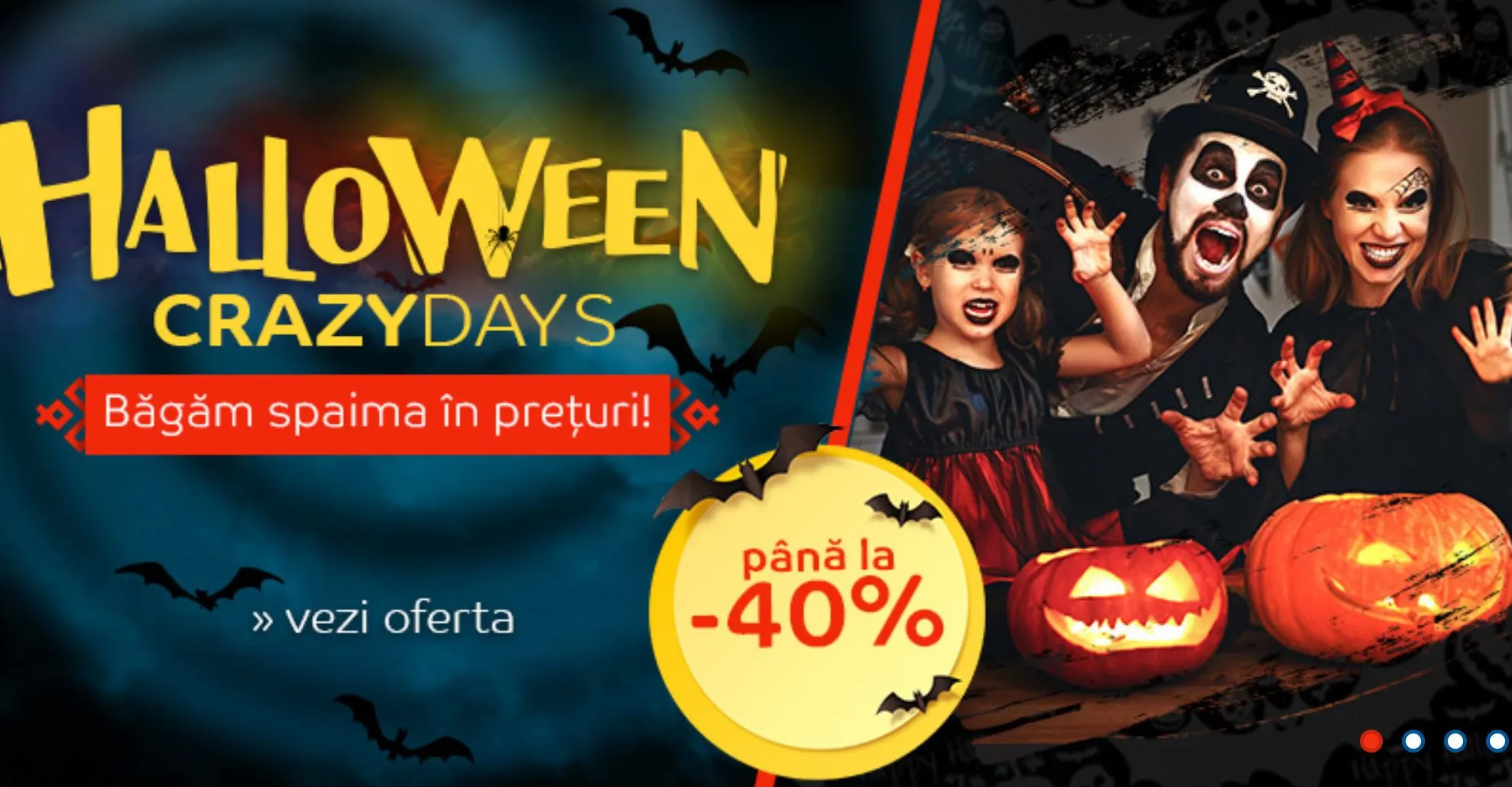 eMAG Halloween Crazy Days - Preturi ingrozitor de mici