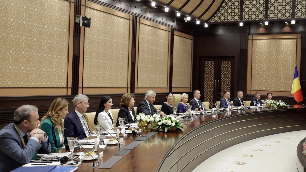Condamnatul Darius Vâlcov a reprezentat oficial România la întâlnirea Dăncilă-Erdogan
