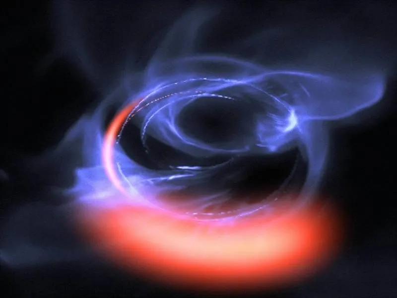 Gaura neagră din centrul galaxiei noastre - fotografie fără precedent