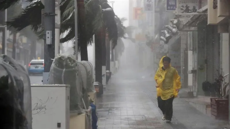 Taifunul Trami face victime în Japonia