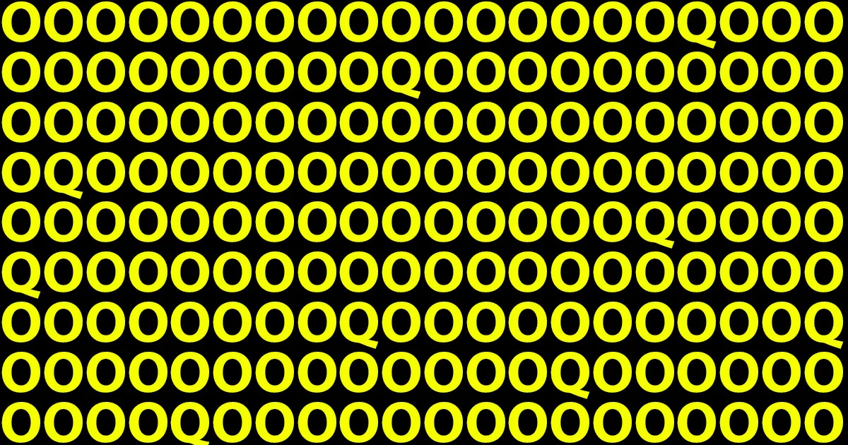Doar oamenii cu un IQ ridicat trec acest test: câte litere Q vedeți în imagine?