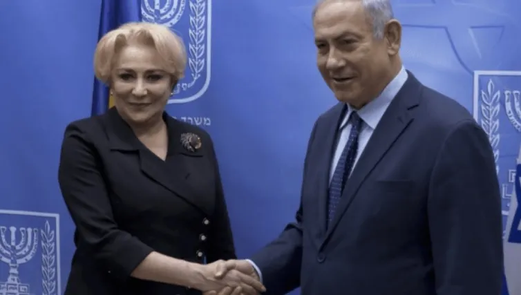 Viorica Dăncilă se întâlneşte, vineri, cu Netanyahu