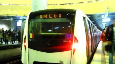 Negocieri eşuate la metrou. Greva ar putea reveni în actualitate