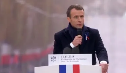 Liderii lumii s-au unit, de Ziua Armistiţiului. Trump şi Putin, separaţi de Macron şi Merkel