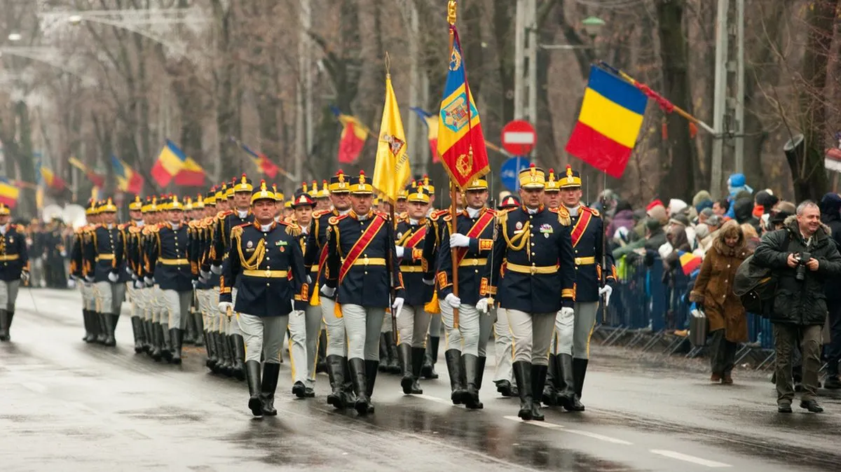 LIVE Repetiții pentru parada de Ziua Națională