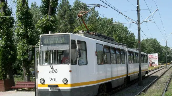 Tramvaiul 41 nu circulă în acest weekend