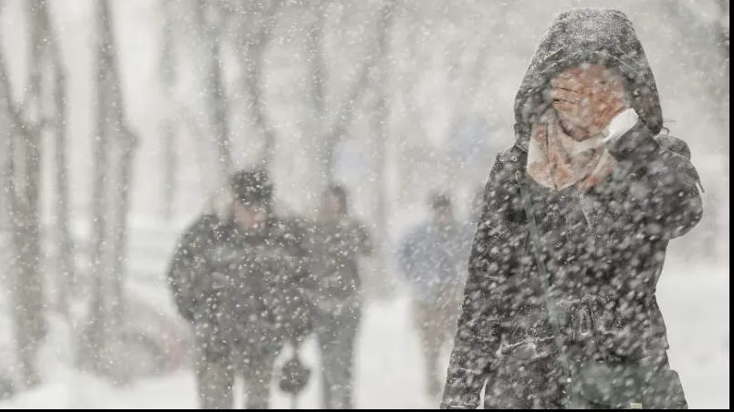 Informare meteo de vreme rea. Cod galben de ninsori abundente şi viscol - HARTA