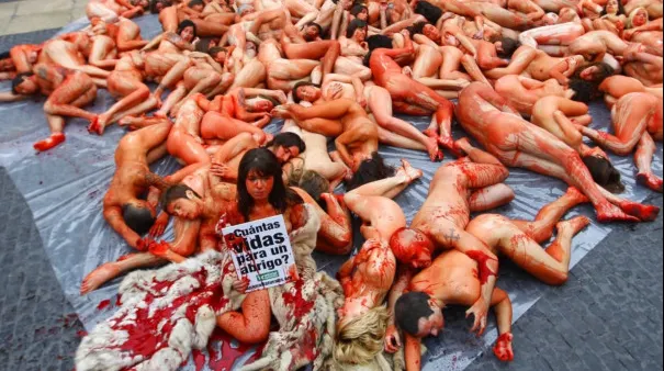 FOTO Imagini șocante în Barcelona. La ce scene au asistat turiștii