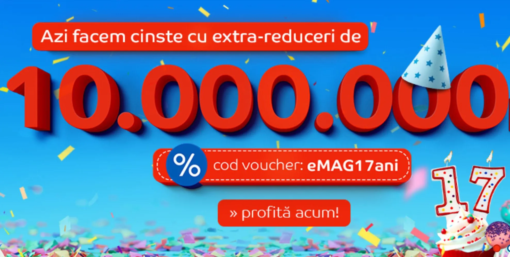 eMAG rupe-n doua preturile la televizoare – 5 oferte concrete. Diagonala 140, pret sub 1.500