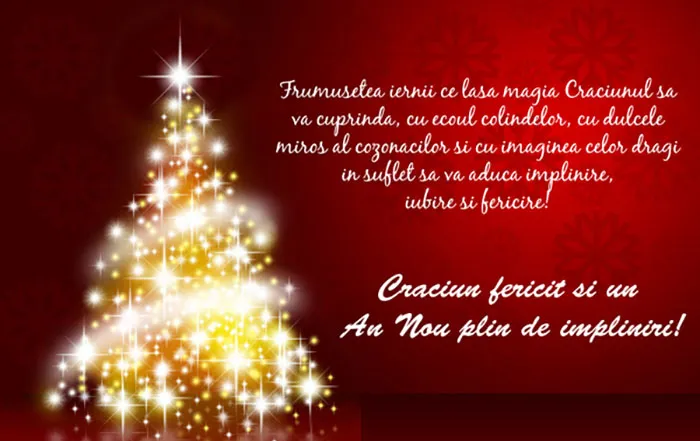 Felicitări de Crăciun 2018. Urări frumoase pentru Crăciun și Anul Nou