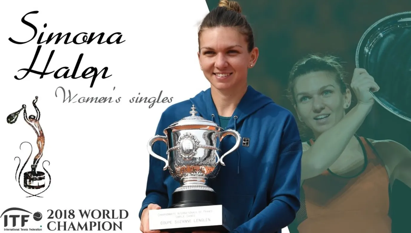 Premiu important pentru Simona Halep! E ‘Campioana Mondială’ în 2018