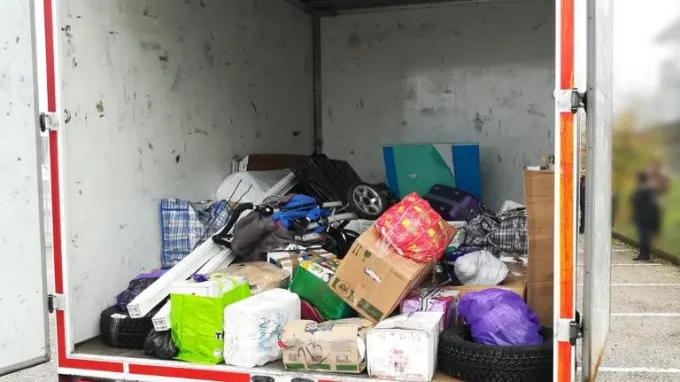 Moldovean amendat în Italia cu 4.500 de euro! Ce transporta în remorca înmatriculată în România?
