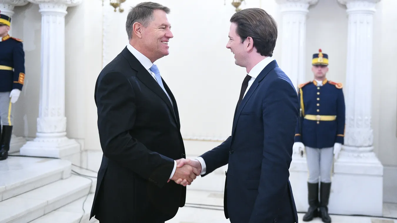 Cancelarul austriac critică voalat ”evoluțiile negative” ale statului de drept din România