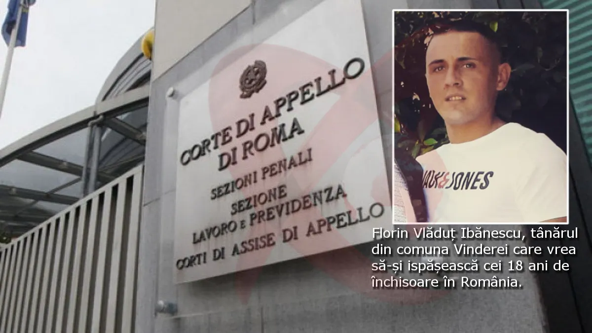 Vaslui: Tânărul care a ucis un italian în timpul unui joc erotic își va ispăși pedeapsa în România