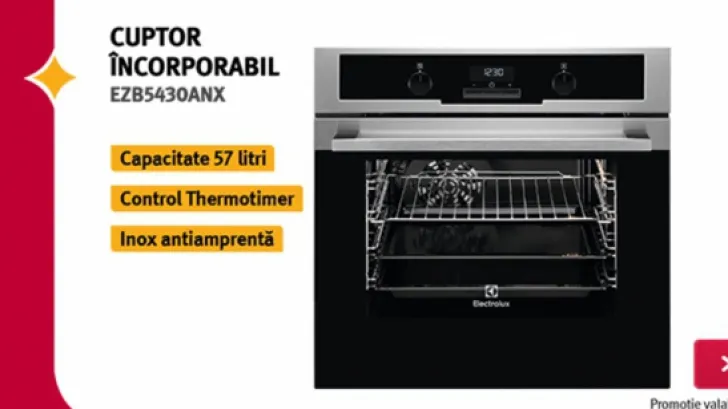 Altex electrocasnice mari - Ce preturi au masinile de spalat rufe, aragazurile si frigiderele
