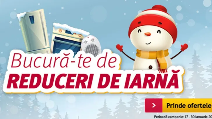 ALTEX - Promotia de iarna se apropie de sfarsit! Ce oferte mai sunt disponibile