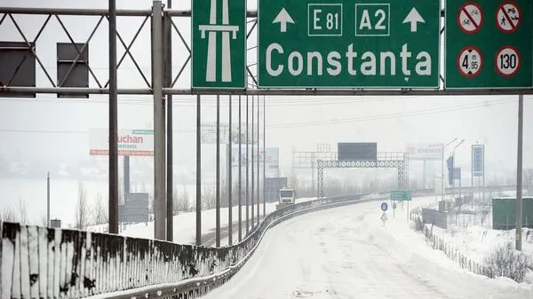 S-a deschis circulația pe Autostrada A2. Starea drumurilor 