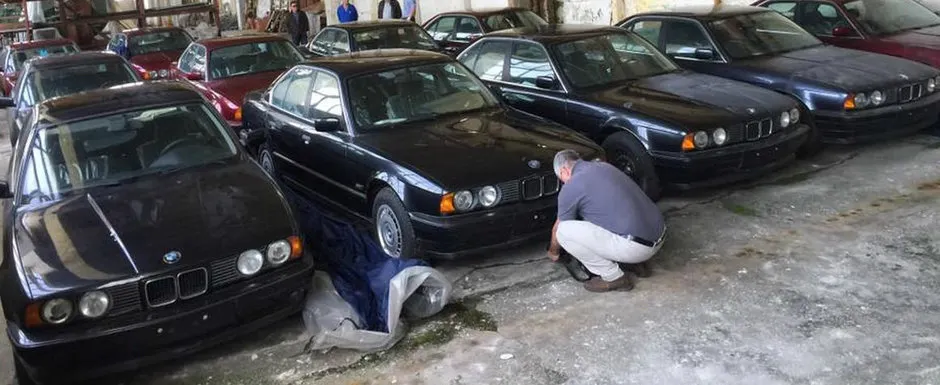 BMW E34, 11 modele rare găsite într-un garaj. Au deschis portierele, şoc!