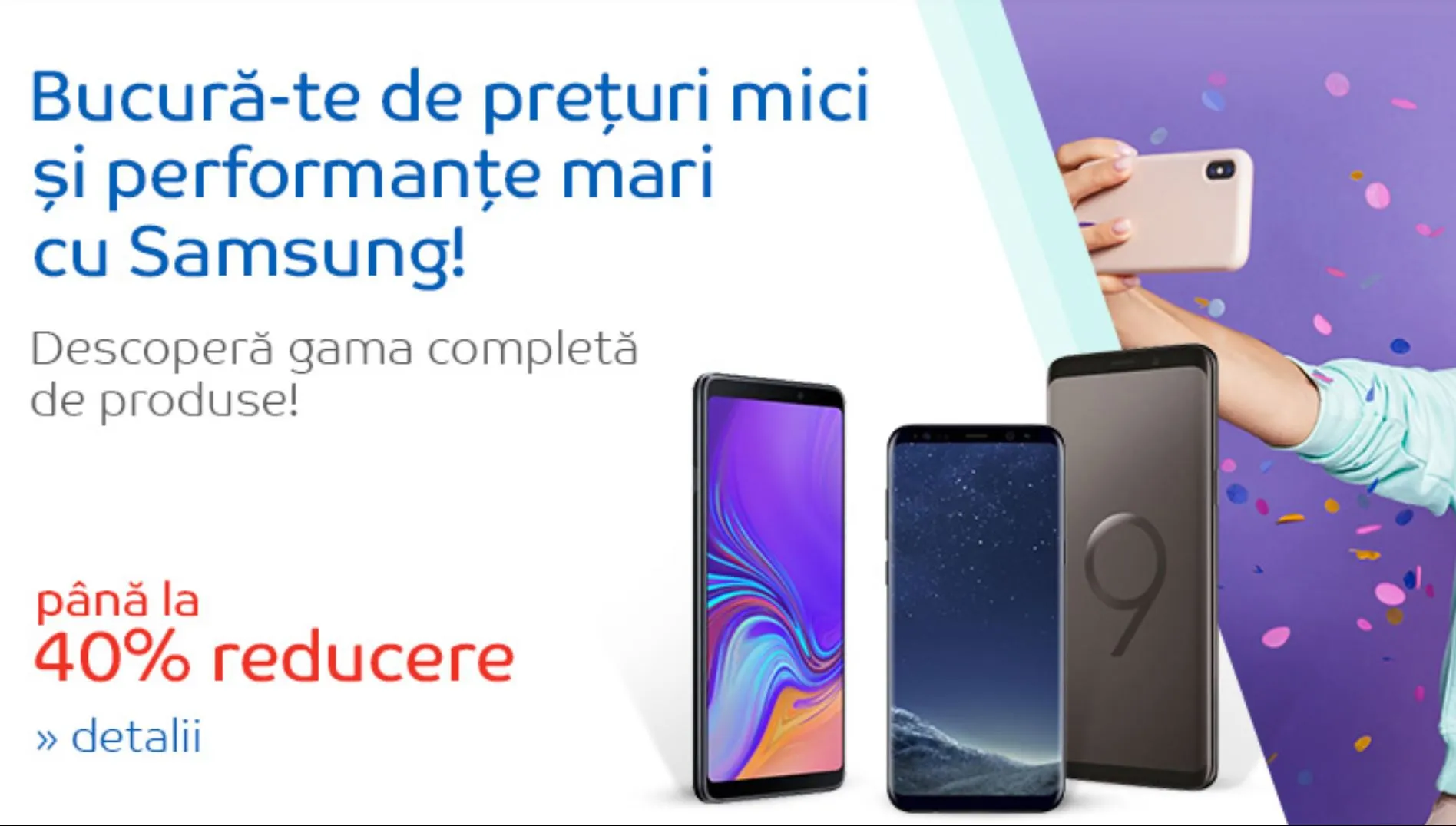 eMAG Samsung Galaxy - Reduceri de pana la 40% intr-o promotie unica