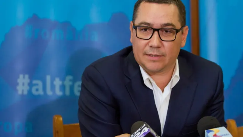 Victor Ponta, atac dur: "Mi se pare o măgărie!"