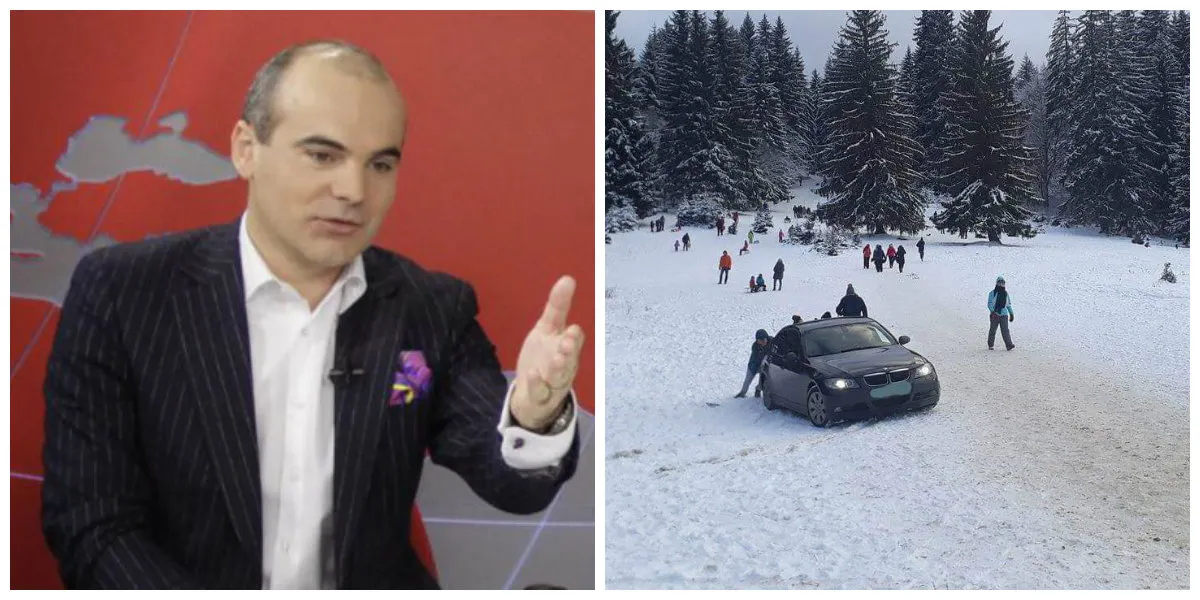 Rareş Bogdan, reacţie incredibilă după ce a văzut un BMW pe pârtie